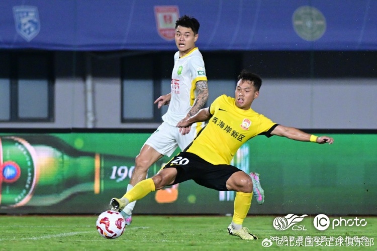 中超联赛第21轮比赛,北京国安客场3-1战胜青岛西海岸