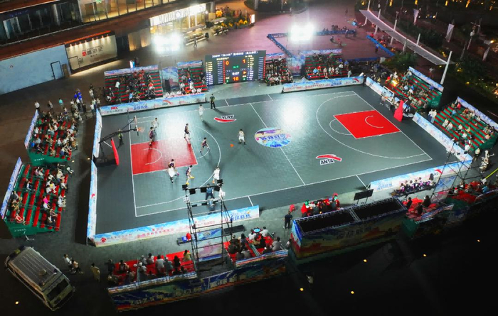 2025“海口杯”篮球联赛美兰赛区激情开赛